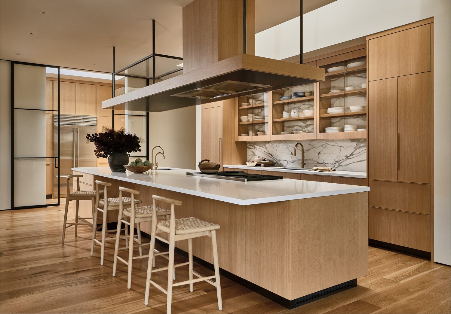 Marin County Kentfield Custom Home Kitchen